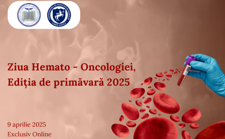  Date de logare – Ziua Hemato-Oncologiei, 09 Aprilie 2025