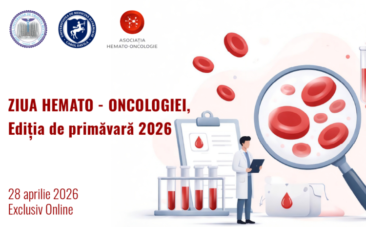  Date de logare – Ziua Hemato-Oncologiei, 28 Aprilie 2026